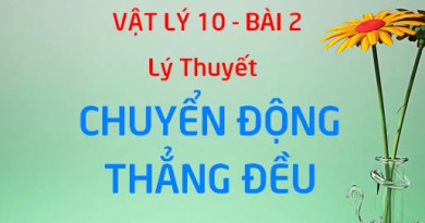 Phương trình của chuyển động thẳng đều, Công thức tính vận tốc trung bình và quãng đường là gì? - Vật lý 10 bài 2